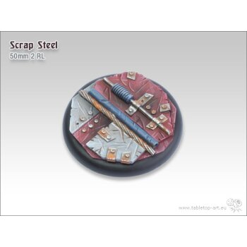 Scrap Steel Bases - 50mm Round Lip 2