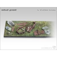 Undead Ground Bases - 40x40mm Diorama (4)