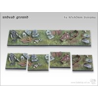Undead Ground Bases - 40x40mm Diorama (4)