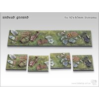 Undead Ground Bases - 40x40mm Diorama (4)