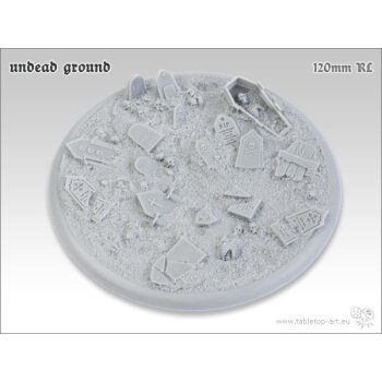 Undead Ground Bases - 120mm Round Lip 1