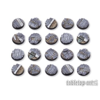 Dirty Old Town Bases - 25mm DEAL (20)