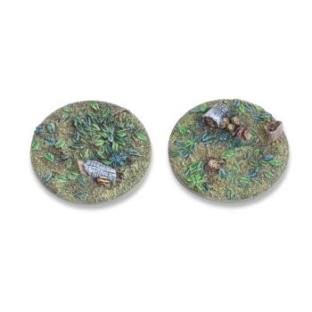 Woodland bases - 40mm Flat (2)