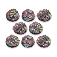Scrap Steel Bases - 40mm DEAL (8)