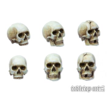 Skull Set 90mm (6)
