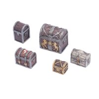 Travel Chests And Boxes - Set 1 (5)