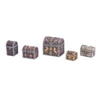 Travel Chests And Boxes - Set 1 (5)