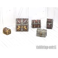 Travel Chests And Boxes - Set 1 (5)