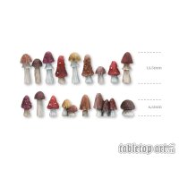 Mushrooms - Set 1 (16)