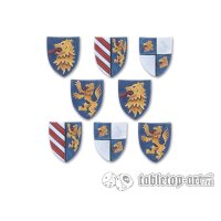 Knight Shields Set 1 - Lions (8)