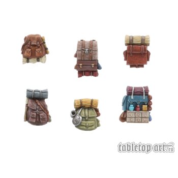 Adventurer backpacks - Set 1 (6)