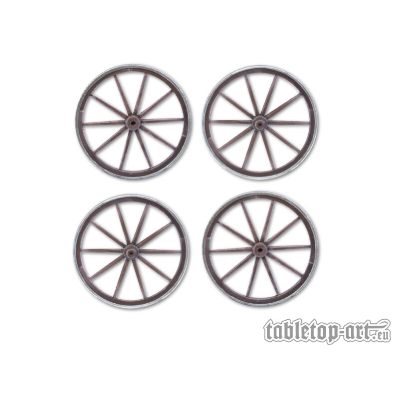 Cart Wheels Set 1 (4)