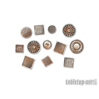 Manhole Covers - Set 1 (12)