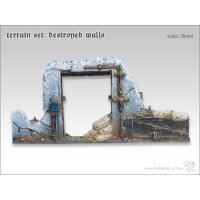 Destroyed Walls - Terrain Set (6)