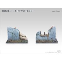 Destroyed Walls - Terrain Set (6)