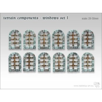 Terrain Components - Windows Set 1 (12)