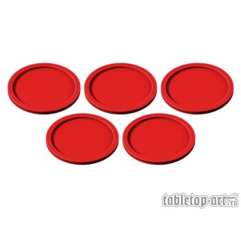 Skill and Squad Marker - 40mm Red (5)