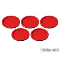 Skill and Squad Marker - 40mm Red (5)