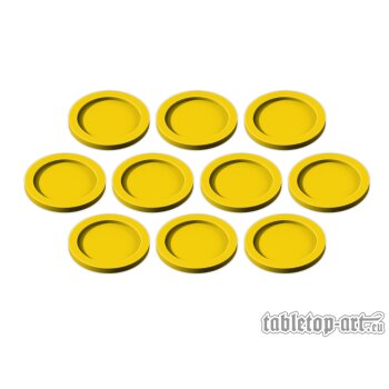 Skill and Squad Marker - 25mm Yellow (10)
