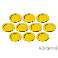 Skill and Squad Marker - 32mm Yellow (10)
