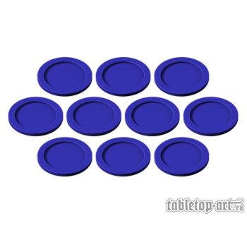 Skill and Squad Marker - 32mm Dark Blue (10)