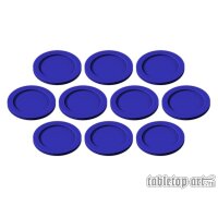 Skill and Squad Marker - 32mm Dark Blue (10)