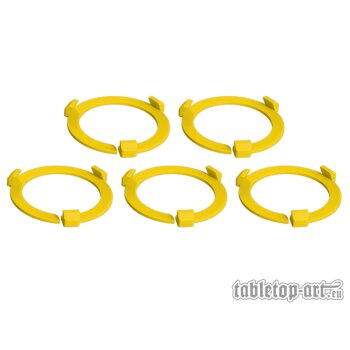 Squad Marker - 40mm Yellow (5)