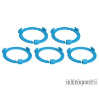 Squad Marker - 40mm Azure Blue (5)