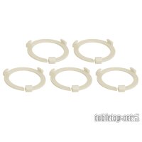 Squad Marker - 40mm Vanilla White (5)