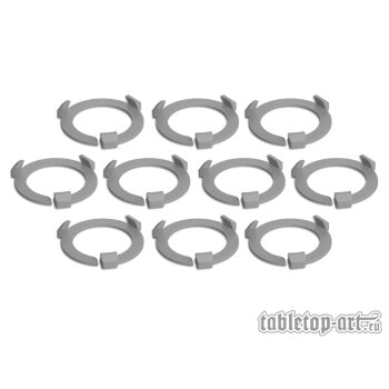 Squad Marker - 32mm Silver (10)