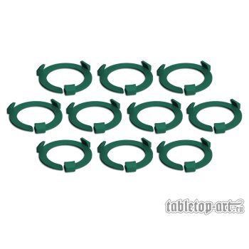 Squad Marker - 32mm Dark Green (10)