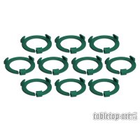 Squad Marker - 32mm Dark Green (10)