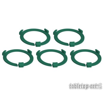 Squad Marker - 40mm Dark Green (5)