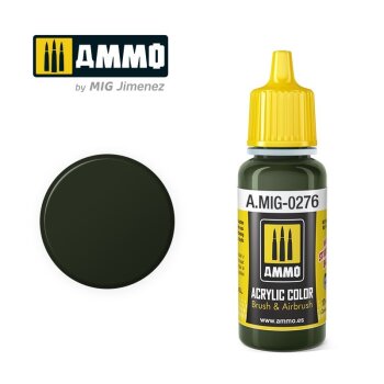 ACRYLIC COLOR Verde Oliva Scuro 2 (17mL)