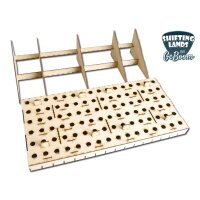 Monster Paint Rack  - passend für Pro Acryl Flaschen (96 Flaschen)