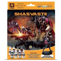 Infinity Shasvastii Exclusive Miniature Paint Set (8x17mL)