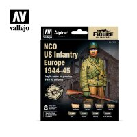 Vallejo Model Color Set US Infantry Europe 1944-45 (8x17mL)