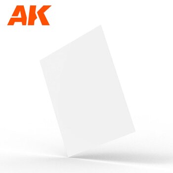 1mmthickness x 245 x 195mm - STYRENE SHEET (2x)