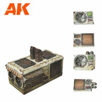 AIR CONDITIONING SET WARGAME (RESIN 30-35MM)