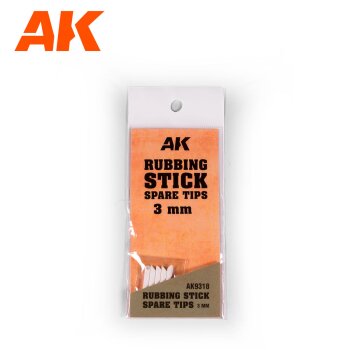 RUBBING STICK SPARE TIPS 3 MM