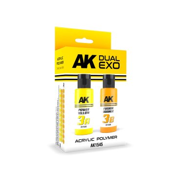 POWER YELLOW & FUSION ORANGE DUAL EXO Set (2x60mL)