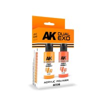 PURE ORANGE & FADED ORANGE DUAL EXO Set (2x60mL)