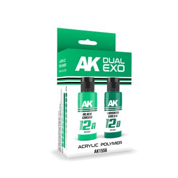 ALIEN GREEN & VIRIDIAN GREEN DUAL EXO Set (2x60mL)