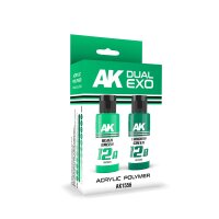 ALIEN GREEN & VIRIDIAN GREEN DUAL EXO Set (2x60mL)