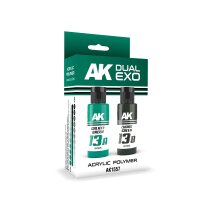 GALAXY GREEN & CHAOS GREEN DUAL EXO Set (2x60mL)