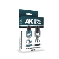 GRAPHITE BLUE & LUNAR BLUE DUAL EXO Set (2x60mL)