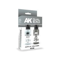 SILVER & GUN METAL DUAL EXO Set (2x60mL)