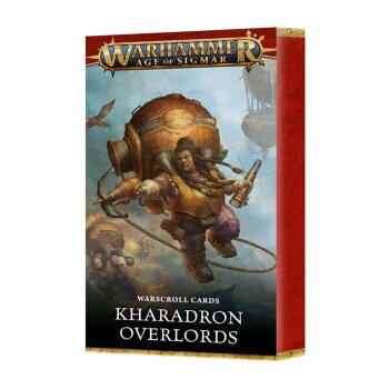 Warscroll Cards: Kharadron Overlords (Englisch)