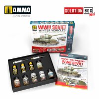 SOLUTION BOX MINI #20 - How to paint WWII Soviet Winter Vehicles