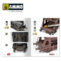AMMO RAIL CENTER SOLUTION BOOK #01 - GERMAN TRAINS. All Weathering Products